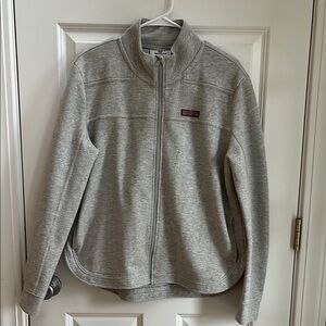 Gray Full-Zip Jacket